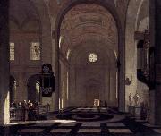 Emmanuel de Witte Interior of a Baroque Church oil painting on canvas